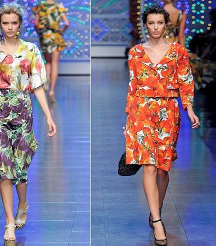 مجموعة Dolce & Gabbana في أسبوع الموضة في ميلانو