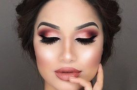 طريقة عمل مكياج عروس زهري وذهبي