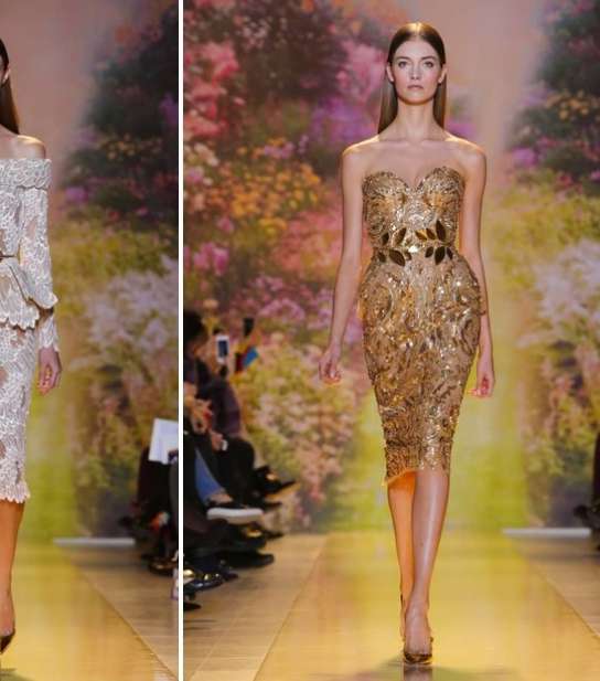 إليك أجمل الأزياء الراقية من مجموعة زهير مراد لصيف 2014