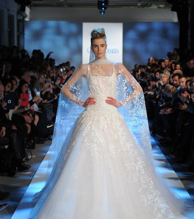 فستان عروس من جورج شقرا