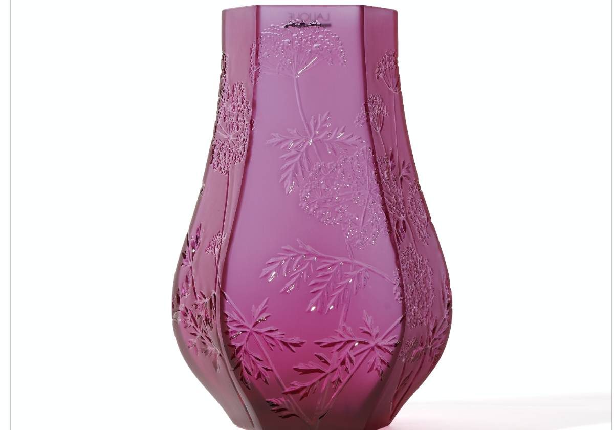Ombelles Vase, Lalique
