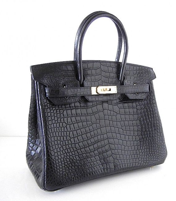 من أغلى شنط هيرمز، إليك حقيبة Matte Birkin Crocodile