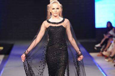 بالصور، أجمل الفساتين لصيف 2015 بتوقيع ندوى الأعور