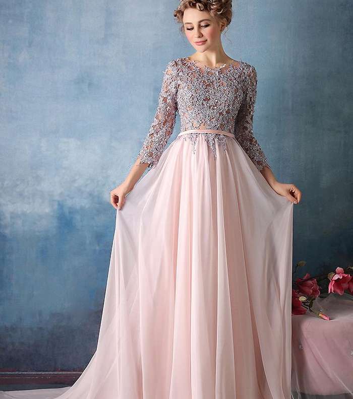 صور اروع فساتين سهره ناعمه