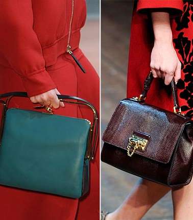 من موديلات الشنط الرائجة في شتاء 2015، الشنط المستوحاة من الحقبات القديمة