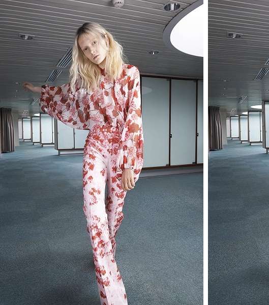 أزياء شفافة وناعمة من Giambattista Valli Resort 2015  