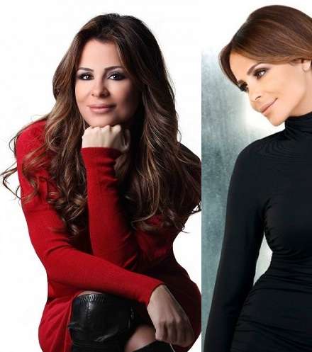 كارول سماحة بالشعر المرفوع والمموّج