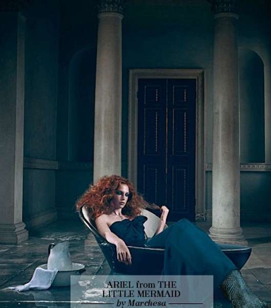 فستان حورية البحر Ariel من Marchesa