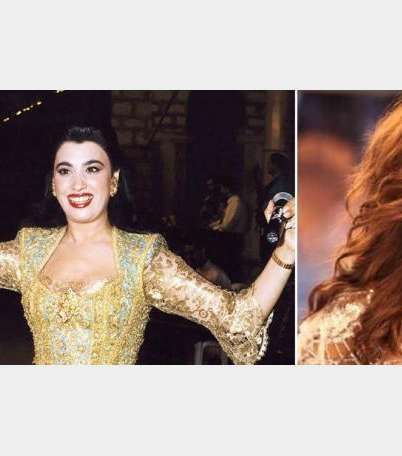  الفنانات قبل التجميل - نجوى كرم