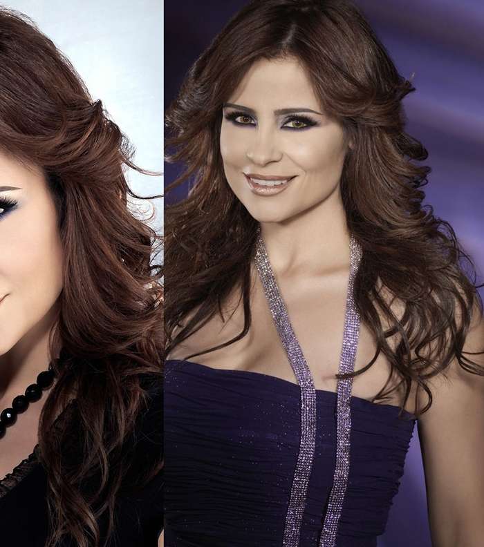 كارول سماحة وشعر متموّج 