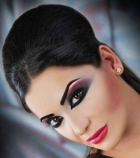 صور مكياج كويتي