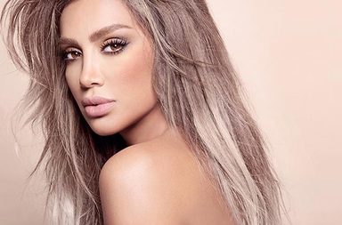 ماكياج النيود لمايا دياب على غلاف ألبومها الجديد