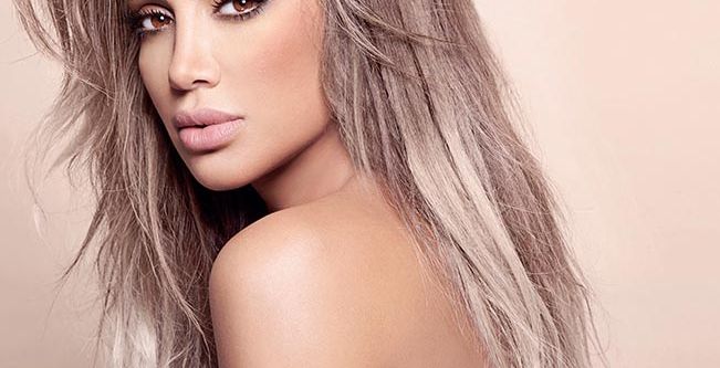 ماكياج النيود لمايا دياب على غلاف ألبومها الجديد