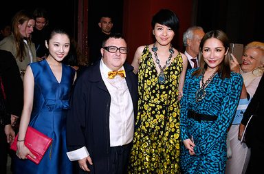 تعرفي على أبرز الحضور خلال عرض أزياء Lanvin في أسبوع الموضة في باريس