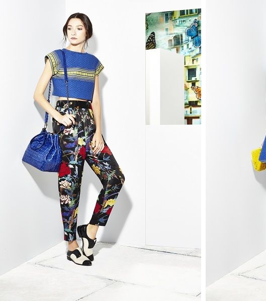 أزياء رائعة الألوان من تصميم Alice & Olivia 