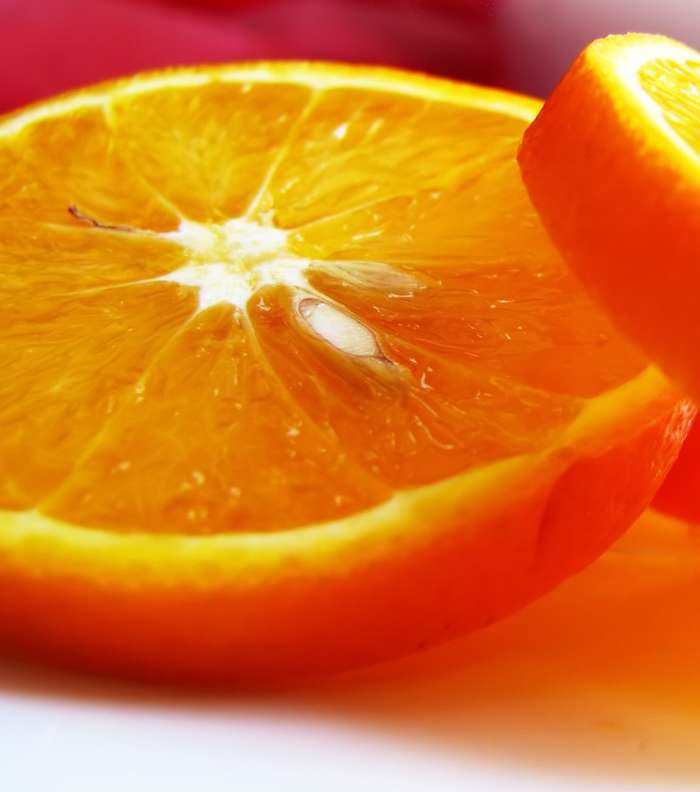 البرتقال والصحة