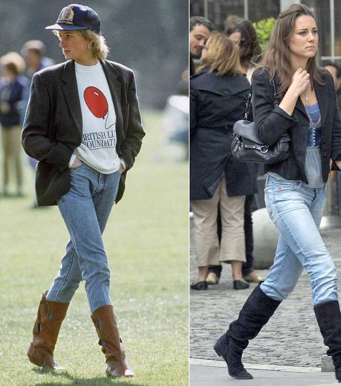 بالصور، إطلالات متشابهة بين كايت ميديلتون وليدي دايانا