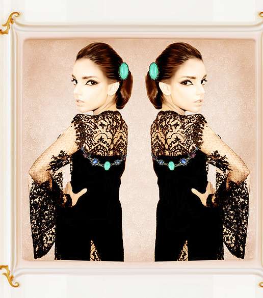 من لوحات الفنانة سمية السويدي