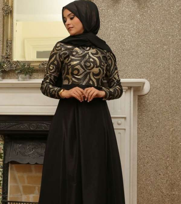 فساتين 2017 للمحجبات صور