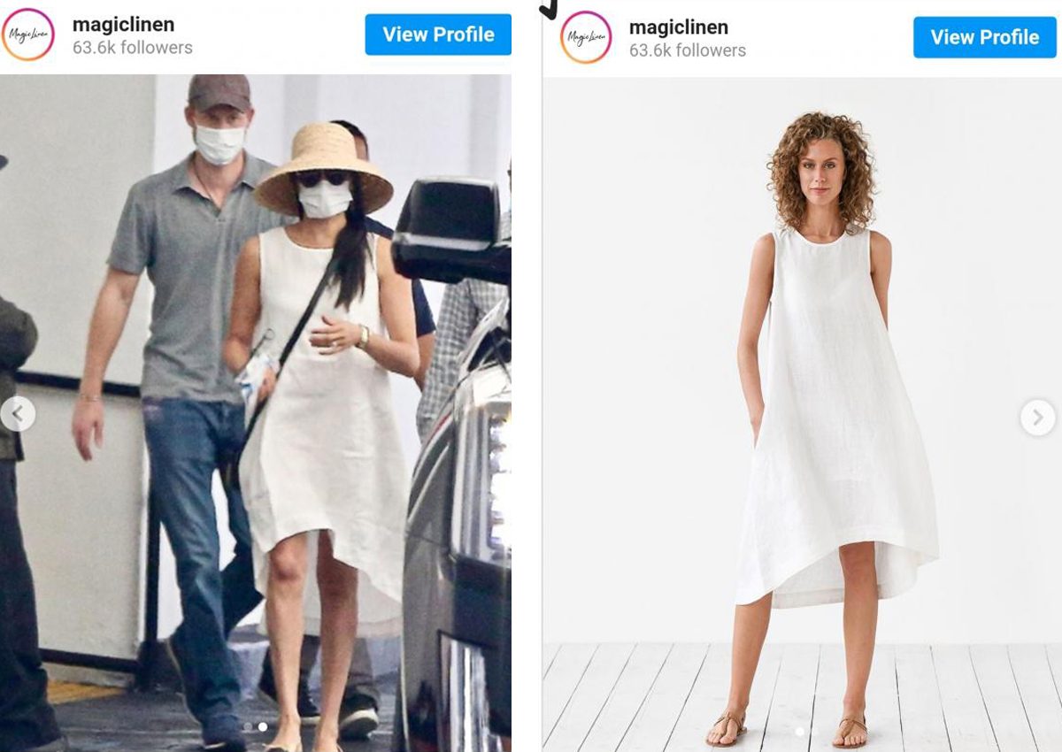 الشركة المصنعة لفستان ميغان ماركل توقف الإجازات الصيفية لعاملاتها
