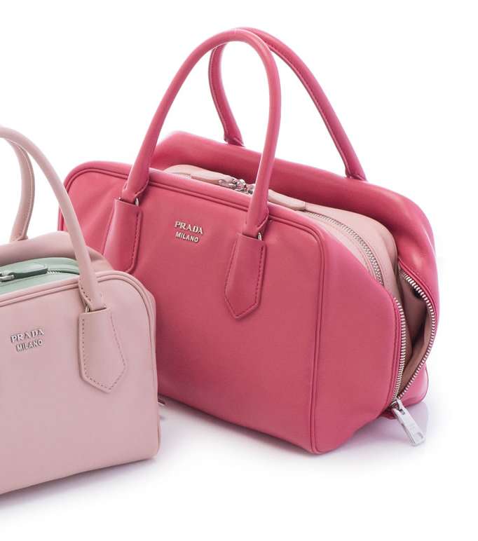من اجمل الشنط لشتاء 2016، حقيبة برادا Inside Bag