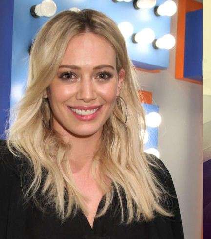 الأزرق : لون شعر هيلاري داف في العام 2015