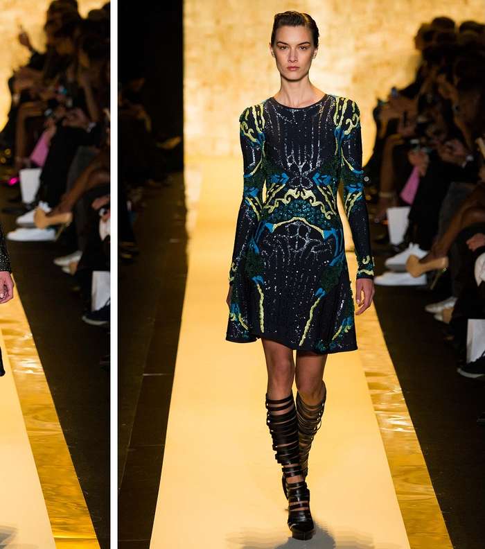 من Herve Leger، اليك هذه الازياء لشتاء 2016