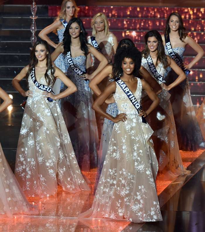 طوني ورد يلبس ملكات جمال فرنسا 2015