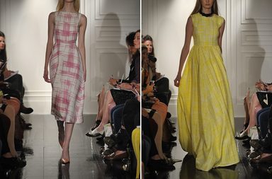 من أسبوع الموضة اللندني، إليك عرض أزياء Emilia Wickstead لربيع 2013
