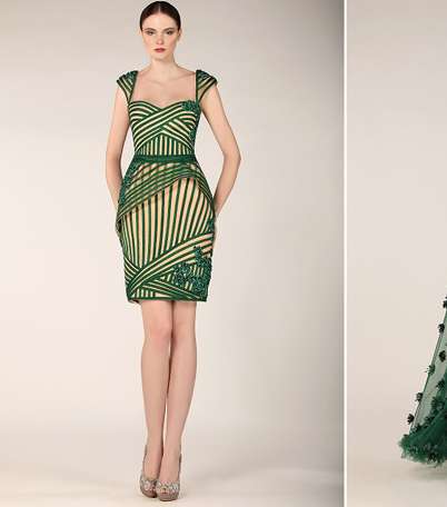فساتين رائعة لشتاء 2014 من تصميم طوني ورد