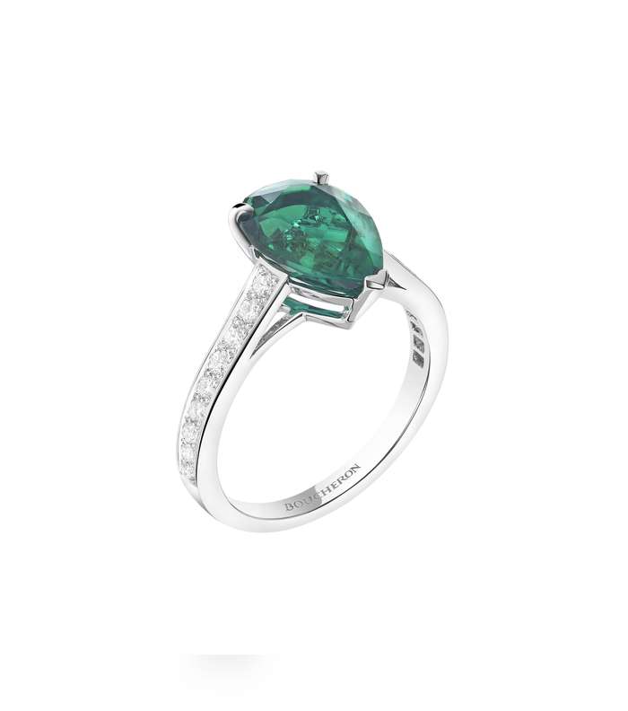 من توقيع Boucheron، اليك هذا الخاتم الماسي المميز من مجموعة Maharani