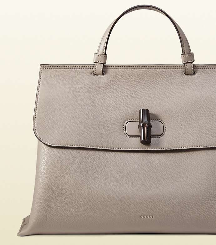 من مجموعة غوتشي Resort 2015، إليك حقيبة Gucci Bamboo الكبيرة