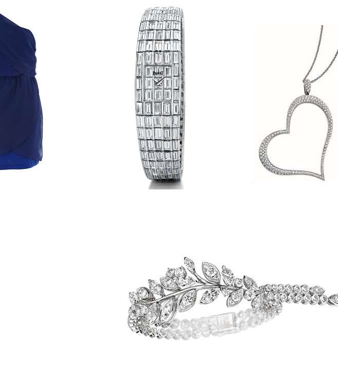 ما هي ألوان الملابس التي تليق بالمجوهرات بالذهب الأبيض؟