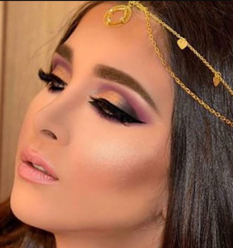 مكياج لحمي فخم وخفيف بالصور