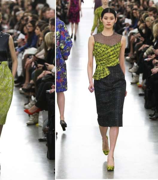 موضة الـ Pencil Skirt من مجموعة Erdem لشتاء 2013
