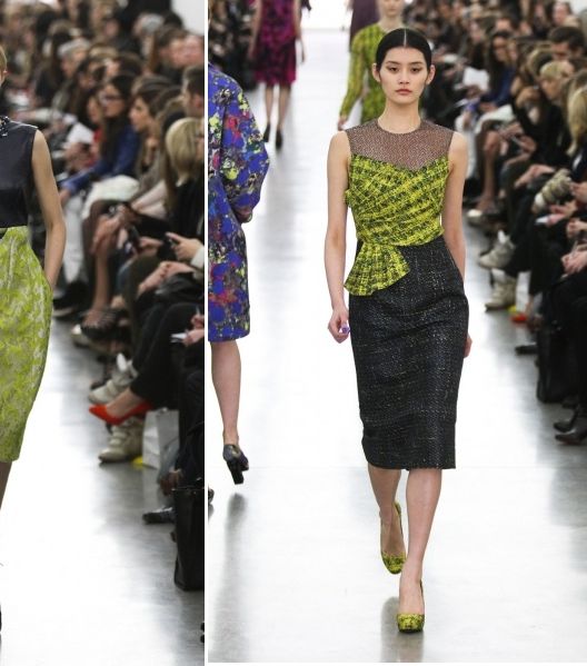 موضة الـ Pencil Skirt من مجموعة Erdem لشتاء 2013