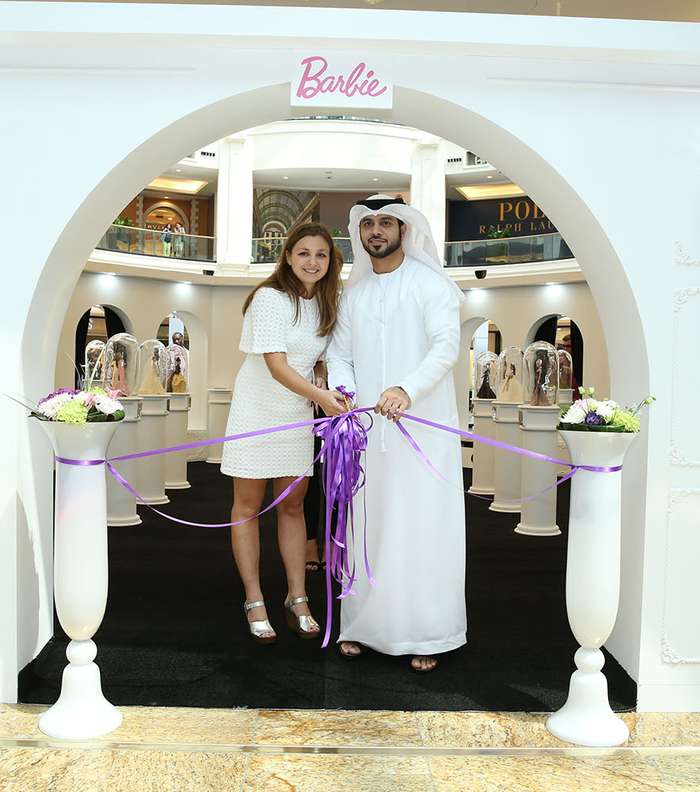 حفل افتتاح معرض Barbie Collectors في مول الإمارات