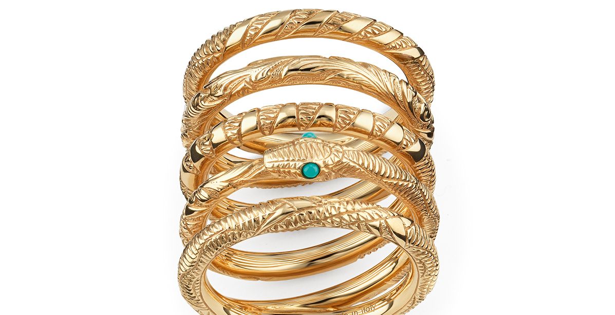 سوار مميز من غوتشي من مجموعة  OUROBOROS