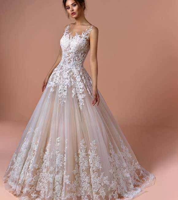 صور اجمل فساتين زفاف 2019