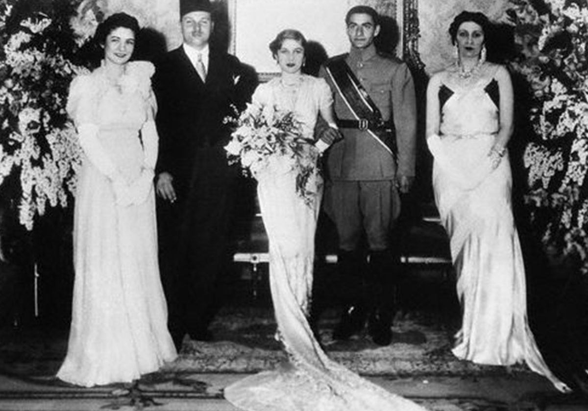 صورة لحفل زفاف الاميرة فوزية