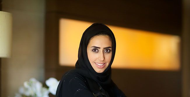 حصة تهلك مديرة إدارة التطوير والبحوث بمؤسسة دبي للمرأة