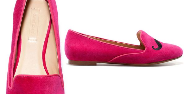 موضة الـ Slippers بالشوارب في شتاء 2013