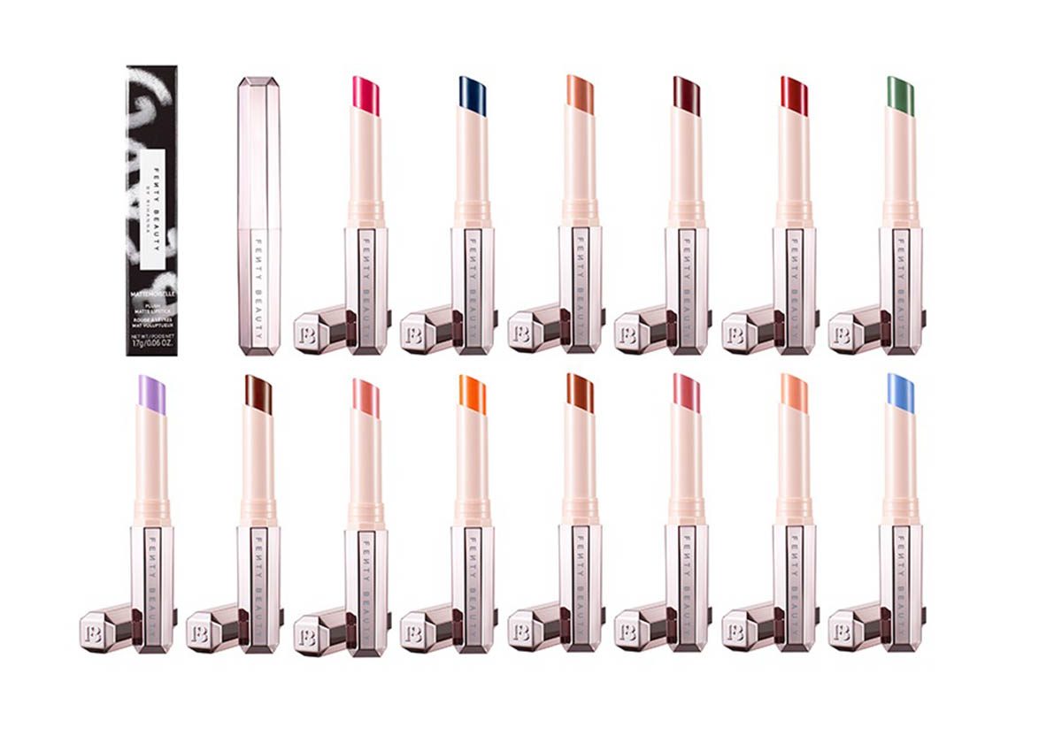 مجموعة Mattemoiselle Plush Matte Lipstick من Fenty Beauty