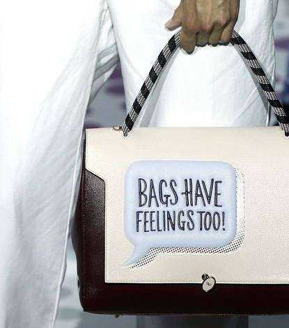 حقيبة من تصميم Anya Hindmarch لربيع وصيف 2015