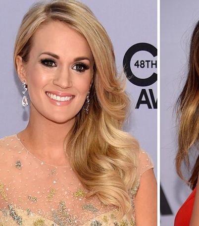 صور لوكات مكياج وشعر نجمات هوليود في  2014  CMA Awards