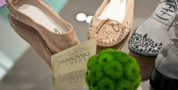 Swarovski و Repetto في حذاءٍ مرصّع بالكريستال!