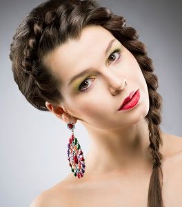 صور أفضل تسريحات ومكياج 2015