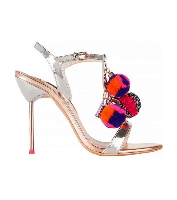 حذاء من صوفيا ويبستر لخريف 2015 بموضة الـ Pompom