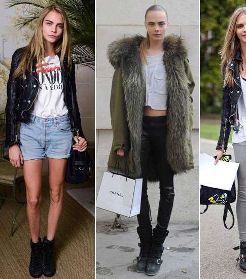 إحصلي على إطلالة عارضة الأزياء Cara Delevingne