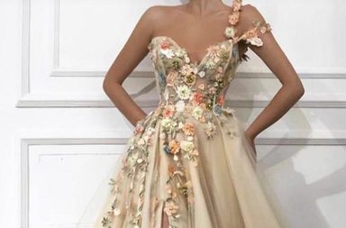 فستان الورود